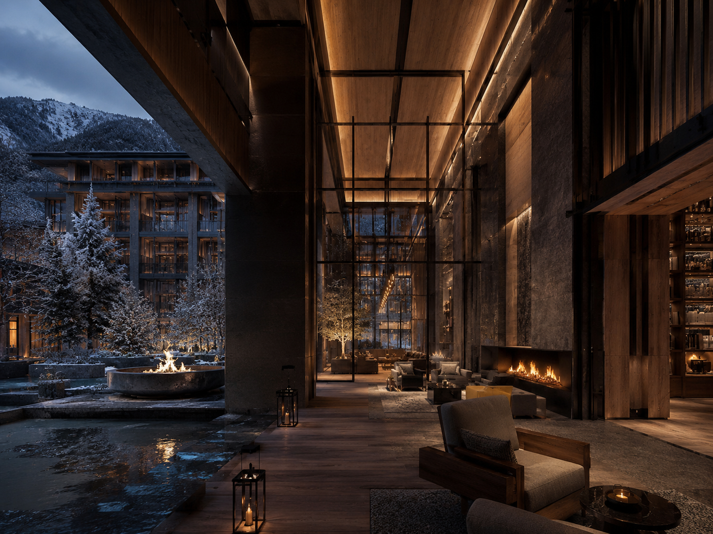 Winter Olympic Games hotel complex